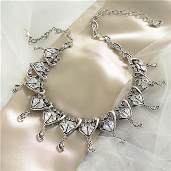 Grand Crystal Wedding Necklace