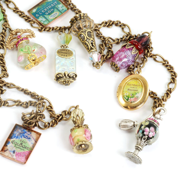 Perfume Charm Necklace N691