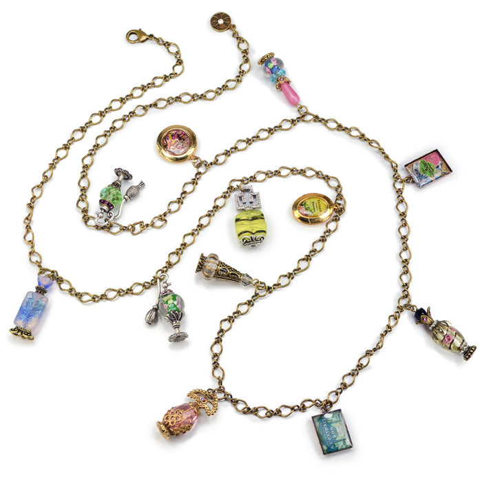 Perfume Charm Necklace N691