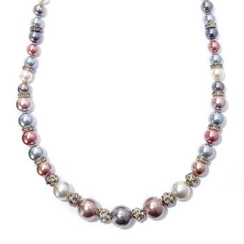 Opera Length Ocean Pearls Necklace N969-SIL