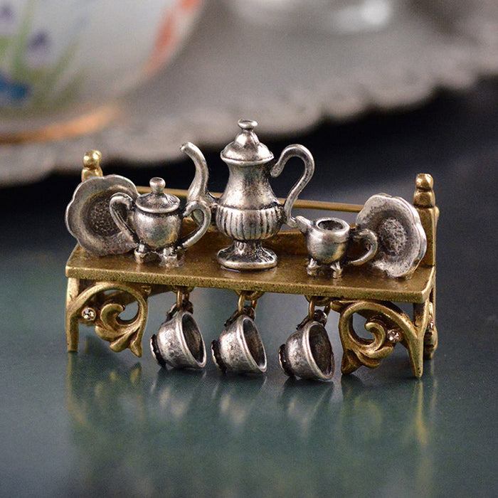 Tea Shelf Pin P101