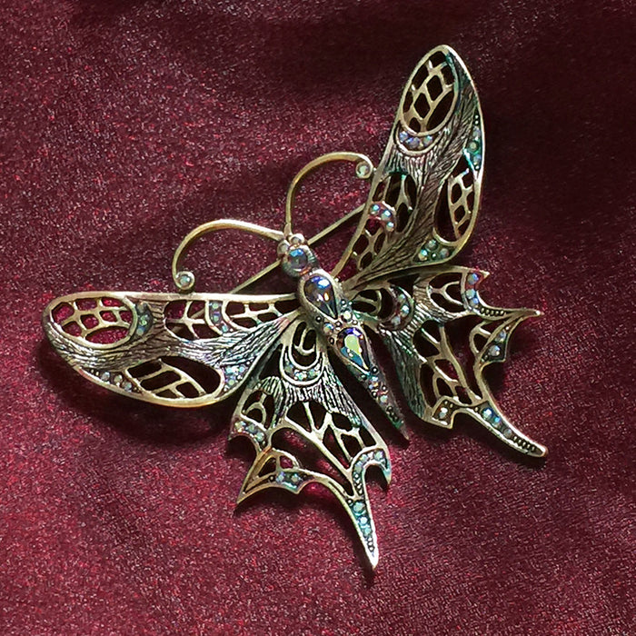 Art Nouveau Butterfly Pin P128