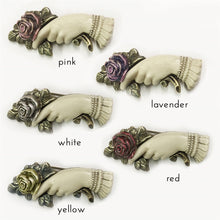 Load image into Gallery viewer, Victorian Rose Pin of Love and Friendship