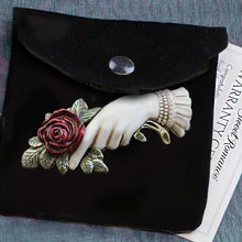 Load image into Gallery viewer, Victorian Rose Pin of Love and Friendship P143