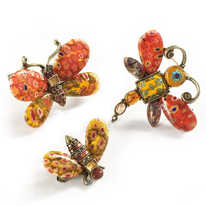 Candy Glass Insect Pins