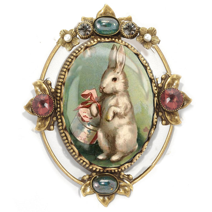 Set of 3 Vintage Easter Bunnies Pins P330-SET