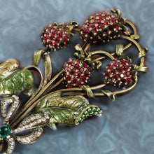 Load image into Gallery viewer, Sweet Strawberries Statement Brooch Pin P539