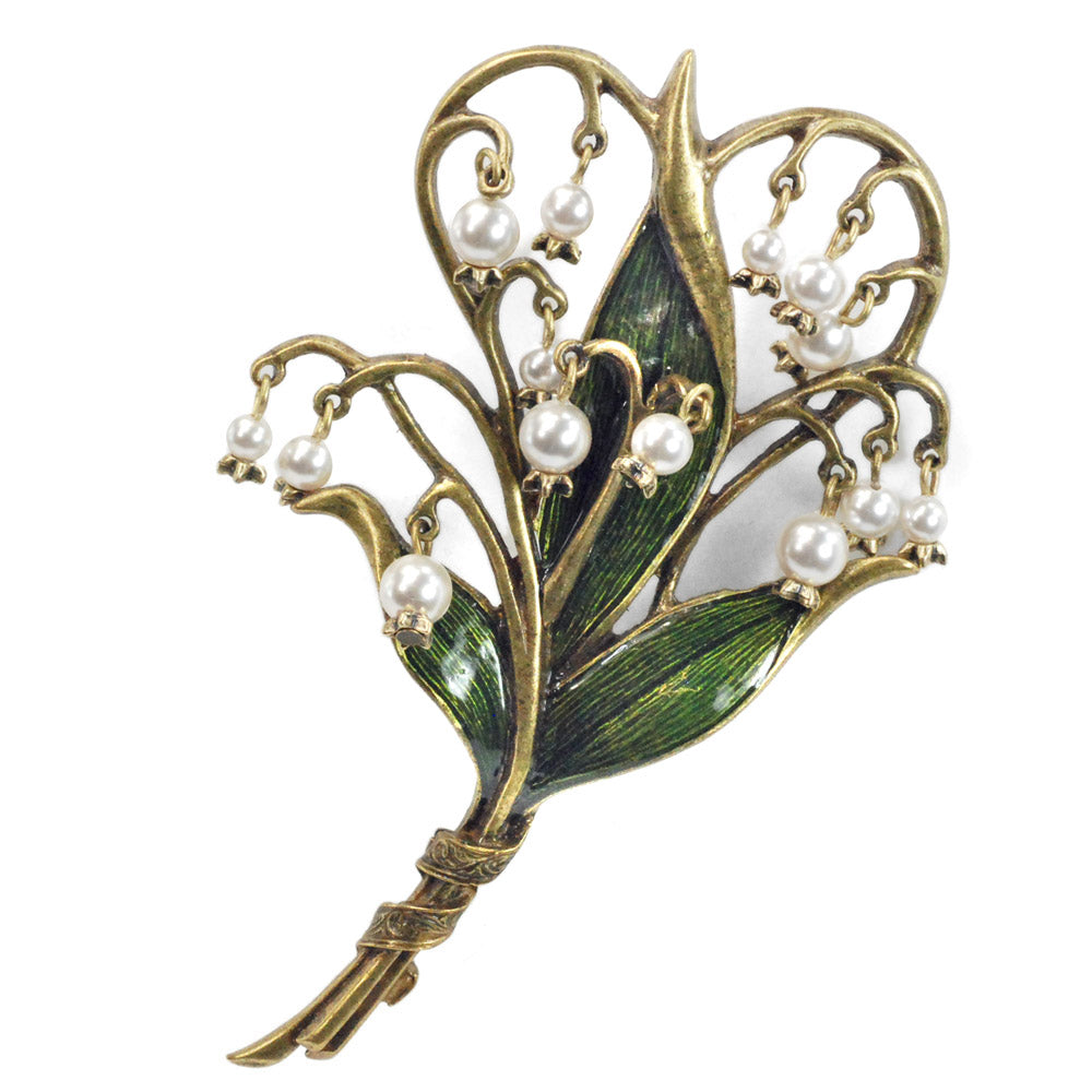 Lily of the Valley Brooch  P585