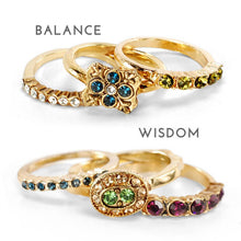 Load image into Gallery viewer, Set of 3 Inspirational Stacking Rings
