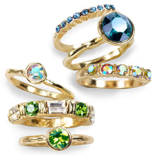 Load image into Gallery viewer, Set of 6 Stacking Rings R1120