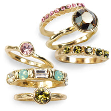 Load image into Gallery viewer, Set of 6 Stacking Rings R1120