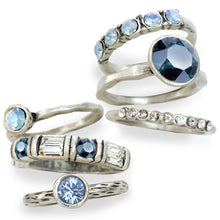 Load image into Gallery viewer, Set of 6 Stacking Rings R1120