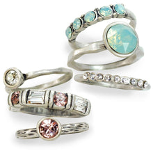 Load image into Gallery viewer, Set of 6 Stacking Rings R1120