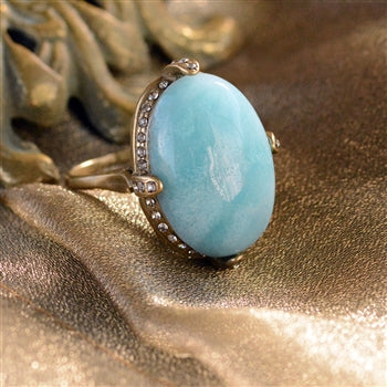 Amazonite Gemstone Ring