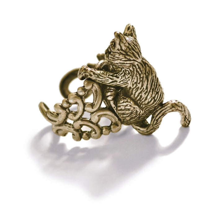 Cat Sculpture Ring