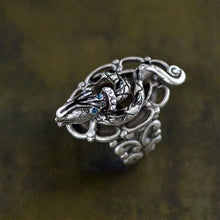 Load image into Gallery viewer, Egyptian Serpent Snake Ring