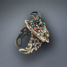 Load image into Gallery viewer, Egyptian Serpent Snake Ring