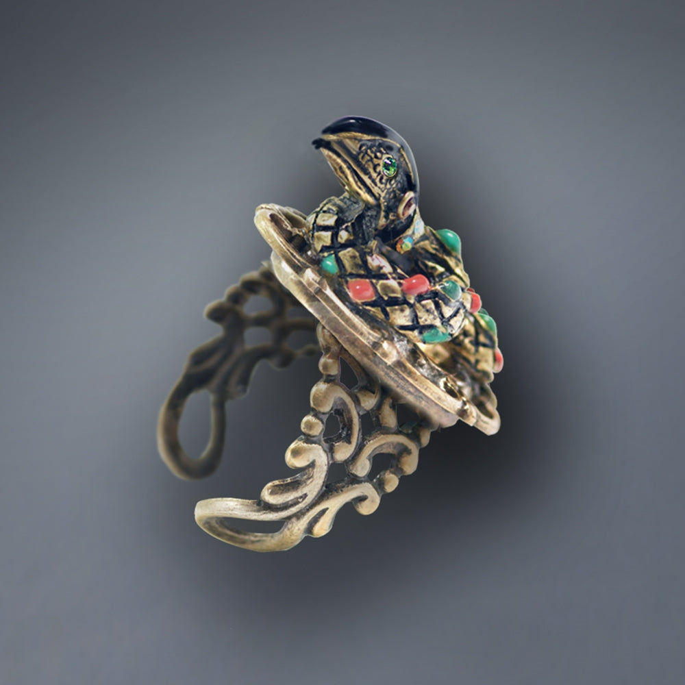 Egyptian Serpent Snake Ring