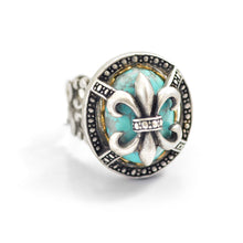 Load image into Gallery viewer, Fleur de Lis New Orleans Ring