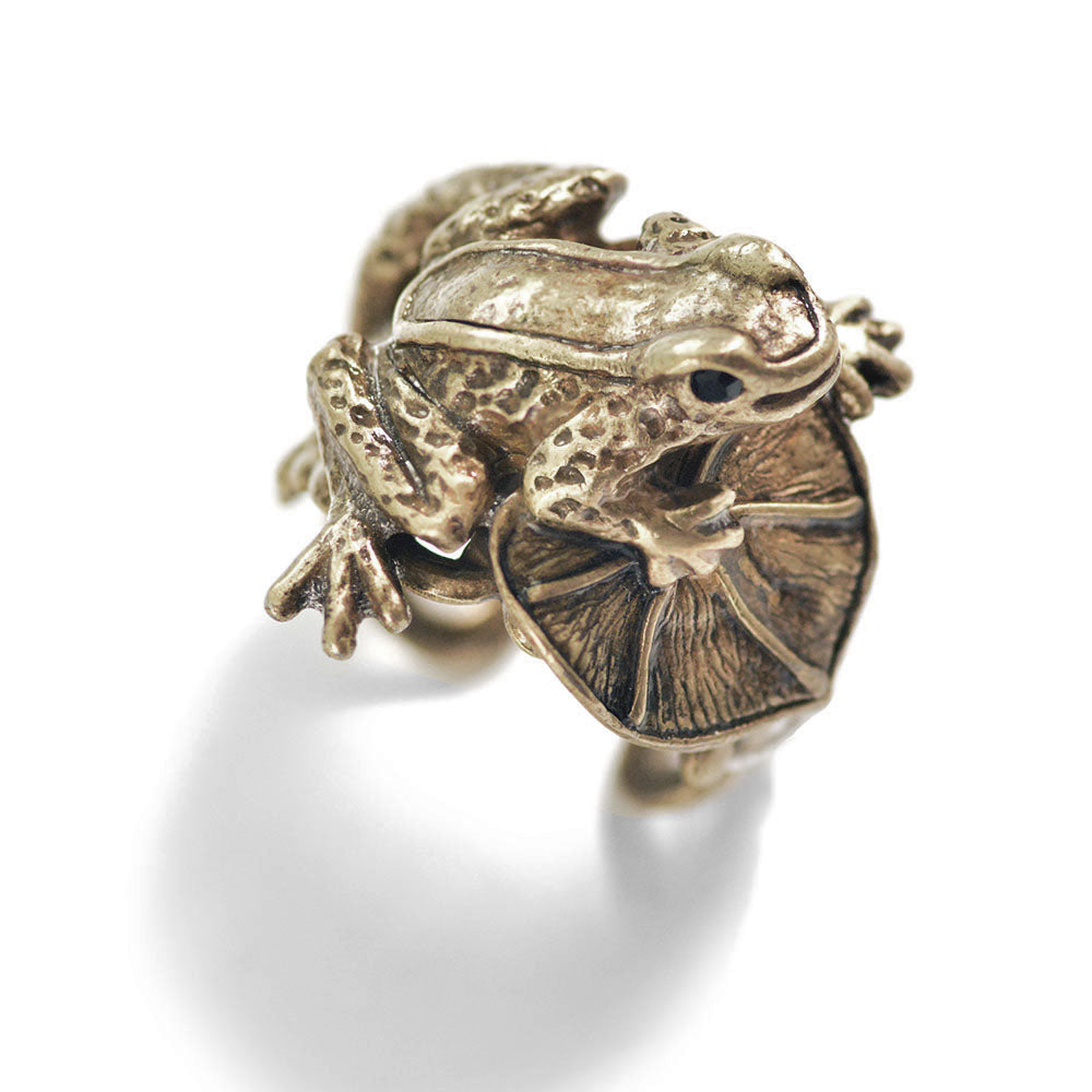 Little Frog Sculpture Ring R534