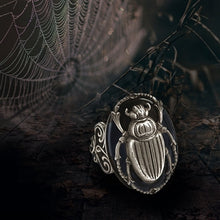 Load image into Gallery viewer, Scarab Beetle Ring