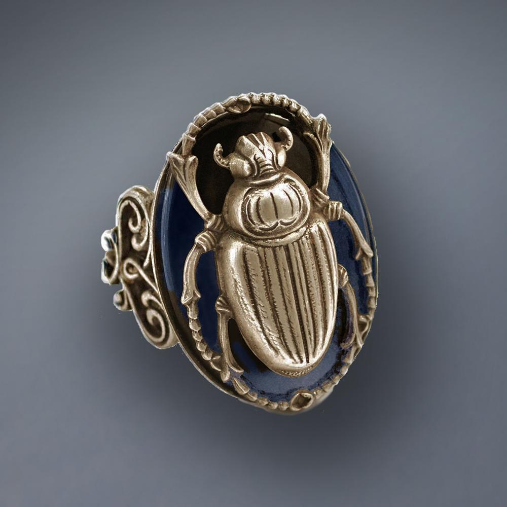 Scarab Beetle Ring