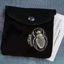 Load image into Gallery viewer, Scarab Beetle Ring