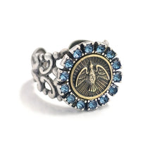 Load image into Gallery viewer, Bird Coin Ring