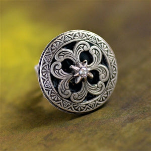 Celtic Sun and Star Ring