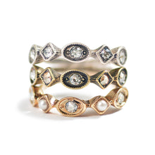 Load image into Gallery viewer, Set of 3 Vintage Stacking Rings