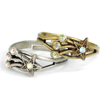 Shooting Star Toe Ring and Finger Ring