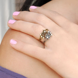 Shooting Star Toe Ring and Finger Ring
