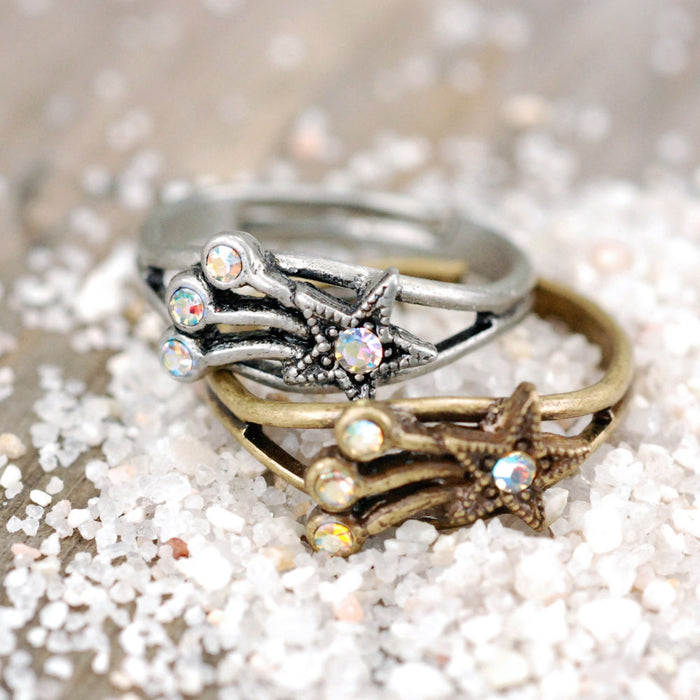 Shooting Star Toe Ring and Finger Ring