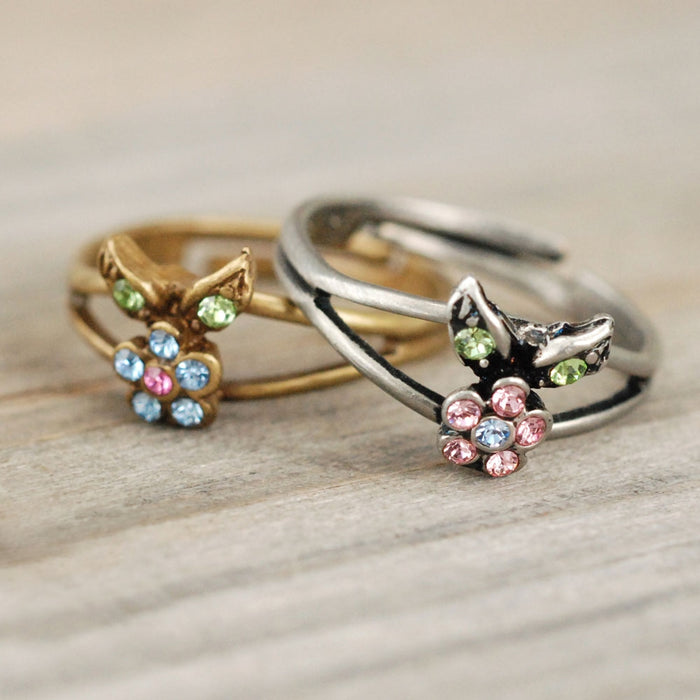 Petite Flower Toe Ring