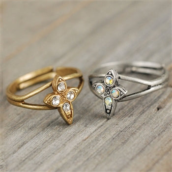 Cross Toe Ring