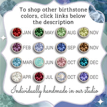 Load image into Gallery viewer, Stackable April Birthstone Rings - Diamond