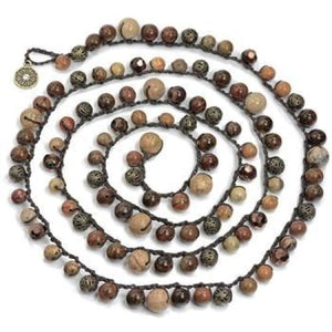 Gemstone Bead Necklace