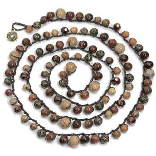 Gemstone Bead Necklace