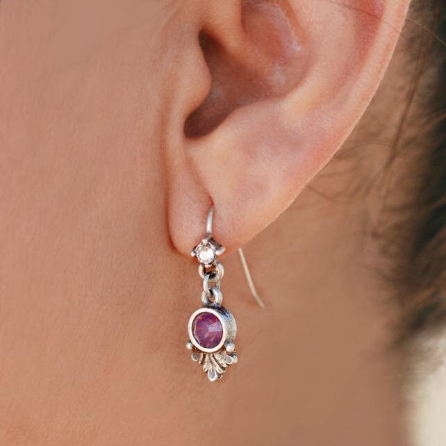 Swarovski Earrings, Dainty Earrings, Tiny Earrings, Dangle Earrings, Delicate Earrings, Minimalist Earrings, Boho Earrings E1248