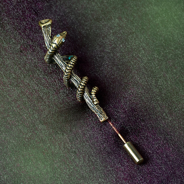 Caduceus Pin P670 - sweetromanceonlinejewelry
