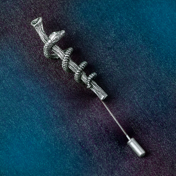 Caduceus Pin P670 - sweetromanceonlinejewelry