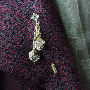 Pair of Dice P672 - sweetromanceonlinejewelry