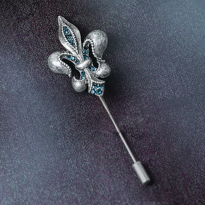 Fleur de Lis Hat Pin P673 - sweetromanceonlinejewelry