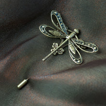 Load image into Gallery viewer, Dragonfly Hat Pin P675 - sweetromanceonlinejewelry