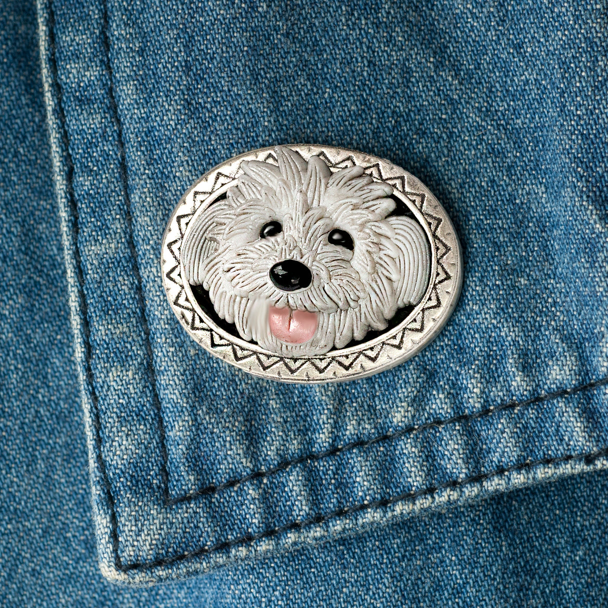 Dog Pin P682 - sweetromanceonlinejewelry